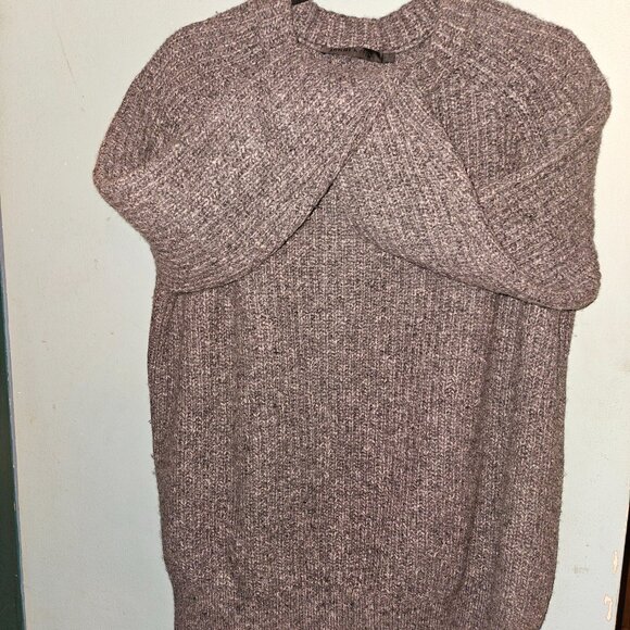 Jenni Kayne oversized cashmere fisherman crew neck pullover sweater - Picture 6 of 7